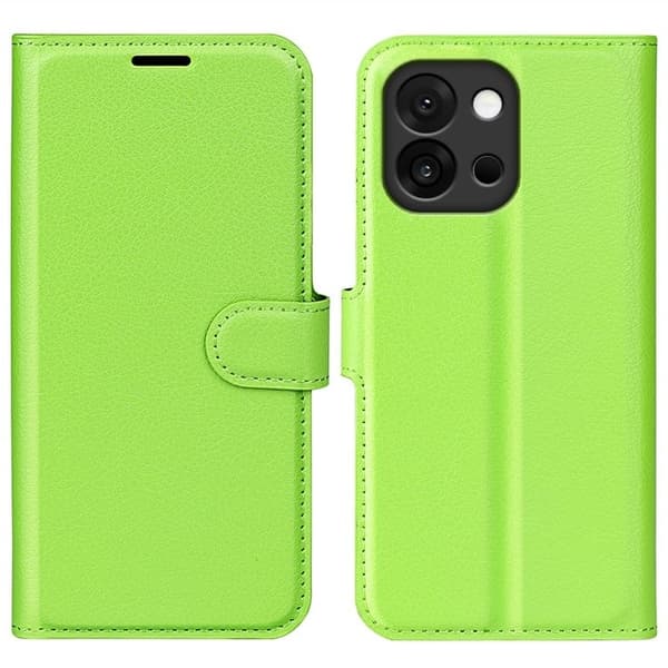 Klassisk OnePlus 13T flip etui - Grøn