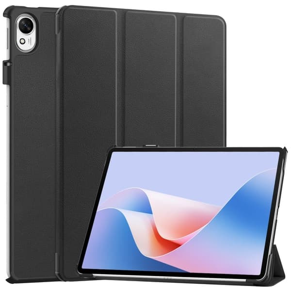 Huawei MatePad 11.5 S Case Auto Wake / Sleep Tri-Fold Stand Læder Tablet Cover - Sort