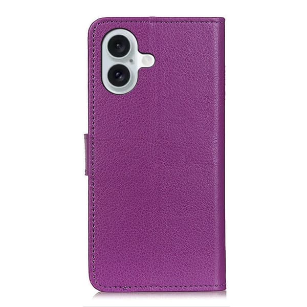 Classic iPhone 16 flip etui - Lilla