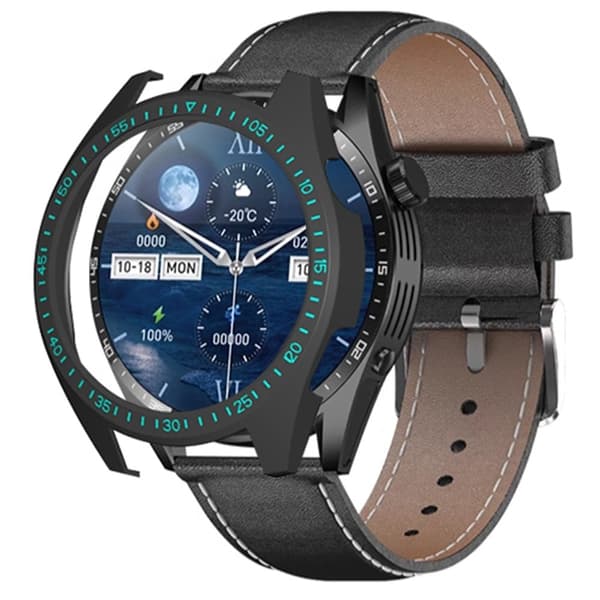 Aigo G20 Watch Case Drop-Proof Hard Scratch Resistant Protective Cover - Black / Blue