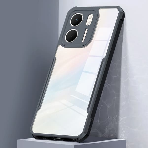 Støtsikkert hybriddeksel for Oppo A5x 4G - Transparent