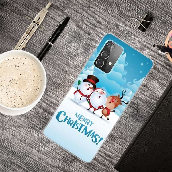 Juleveske til Samsung Galaxy A53 5G - Snømark Og Venner