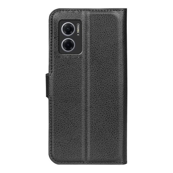 Klassisk Xiaomi Redmi Note 11E flip etui - Sort