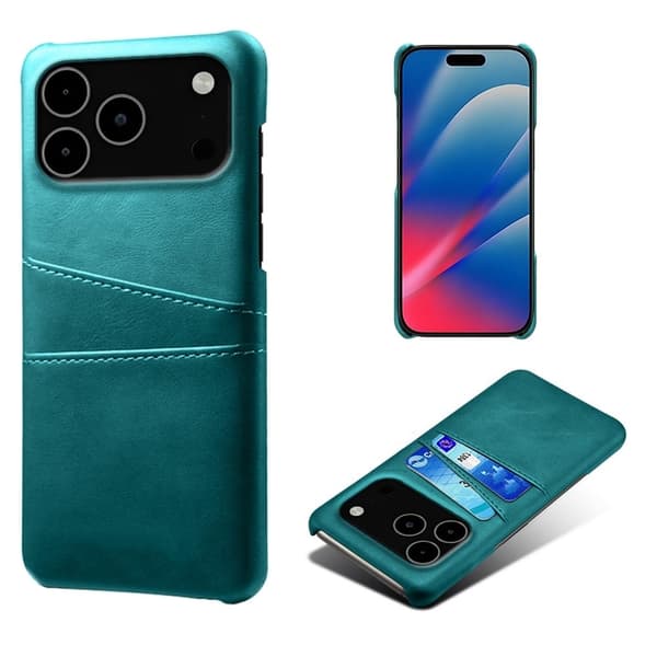 Dual Card iPhone 17 Pro Max cover - Grøn