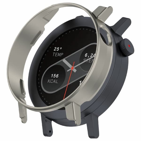 Nothing CMF Watch Pro 2 Hard Bumpresistent Case Anti-Scratch Hollow Watch Frame Cover - Titanium