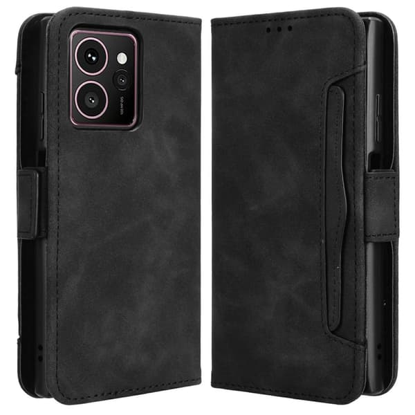 Modernt HMD Skyline fodral med plånbok - Svart