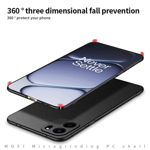 MOFI OnePlus Turbo 6V slim shield kotelot - Harmaa