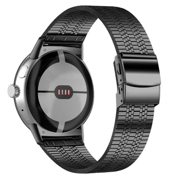Google Pixel Watch 5 perler klokkerem i rustfritt stål - Svart