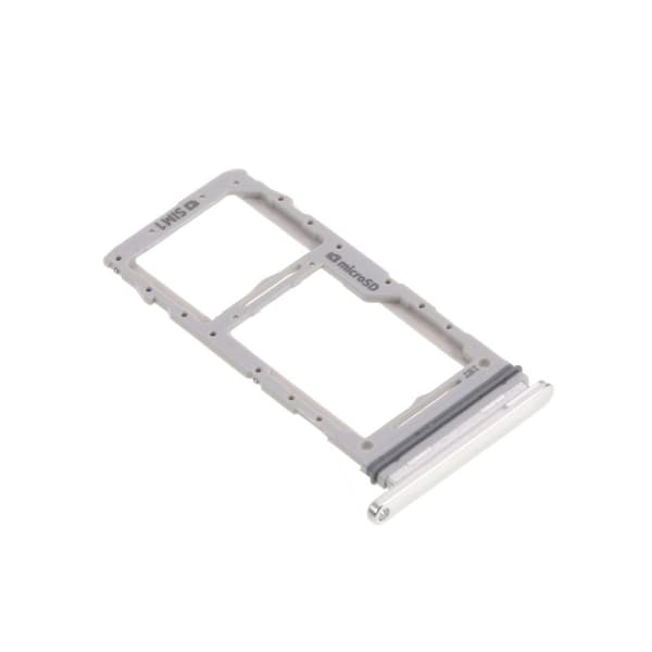 Samsung Galaxy S20 OEM dubbel sim-kortbricka del - Vit