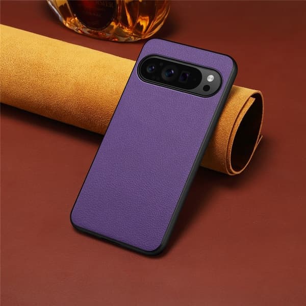 Mat og elegant tekstureret Google Pixel 10 Pro / Google Pixel 10 cover - Lilla
