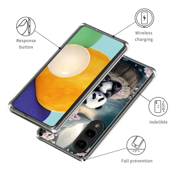 Vibe Samsung Galaxy S25 Edge deksel - Panda