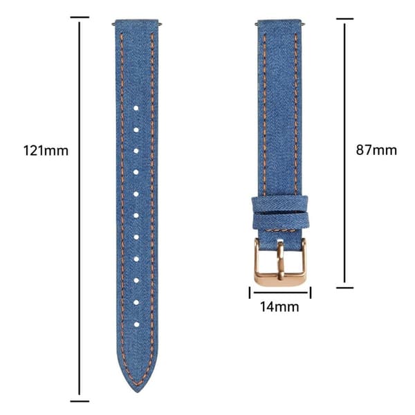 Garmin Lily 2 Linen Leather Watchrem Adjustable Watchrem Replacement - Sort
