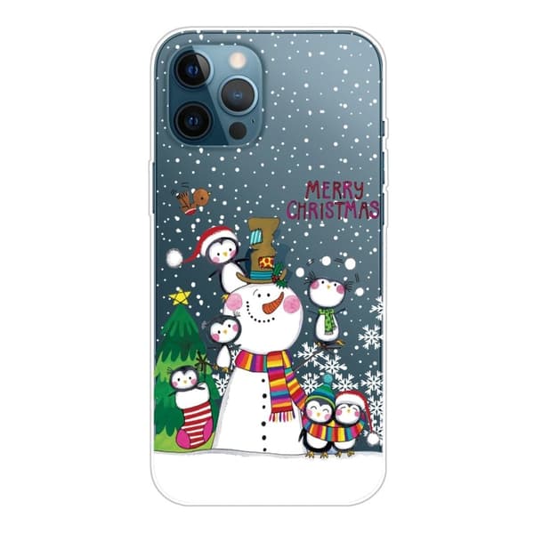 Joulu iPhone 14 Pro tapauksessa - Pingviini Perhe