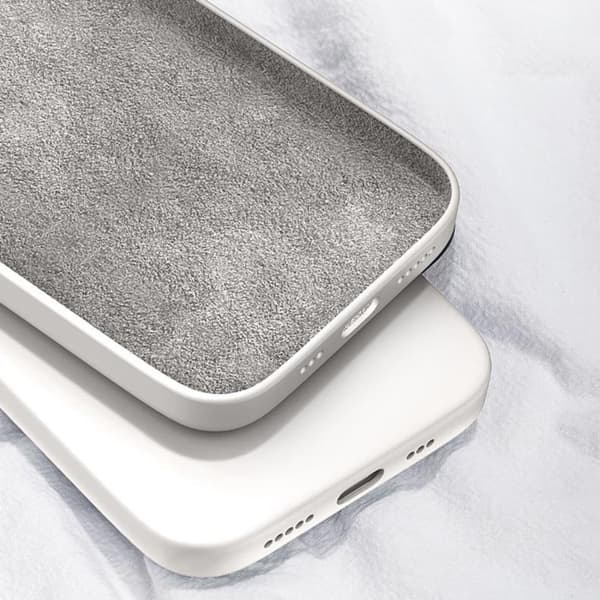 Google Pixel 9a fleksibelt etui med rett kantbeskyttelse Telefondeksel - Mørkelilla