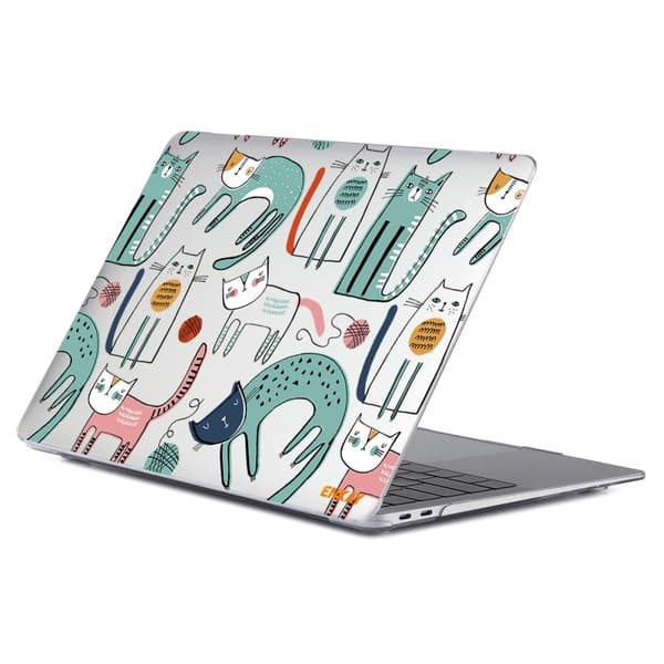 HAT PRINCE MacBook Pro 16 (A2141) søtt deksel i dyrestil - Slanke Katter