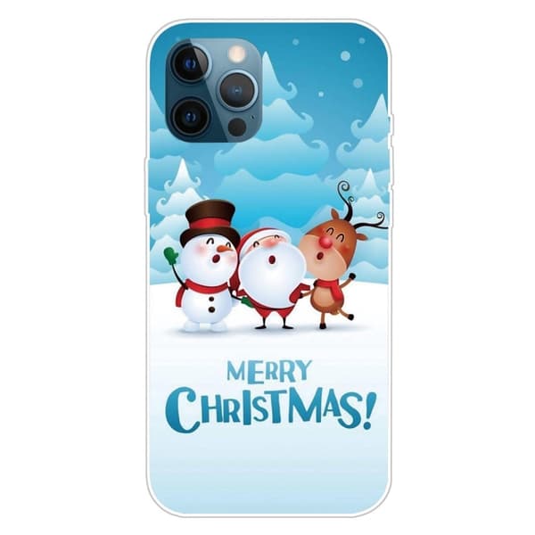 Juleveske til iPhone 14 Pro Max - Snømark Og Venner