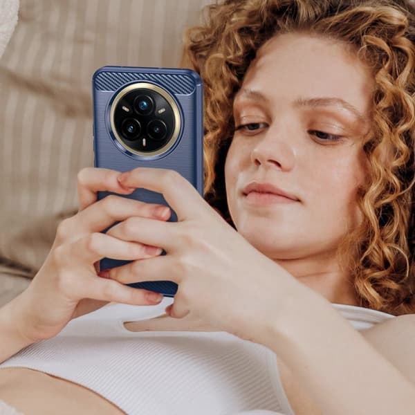 Carbon Flex Realme 14 Pro Plus kotelot - Sininen