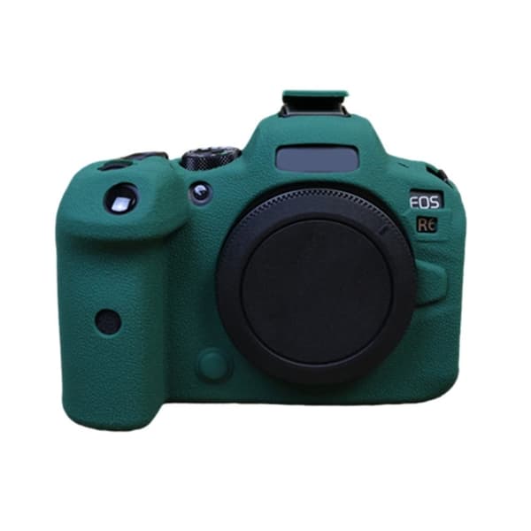 Canon EOS R6 Mark II silikondeksel - Militærgrønn