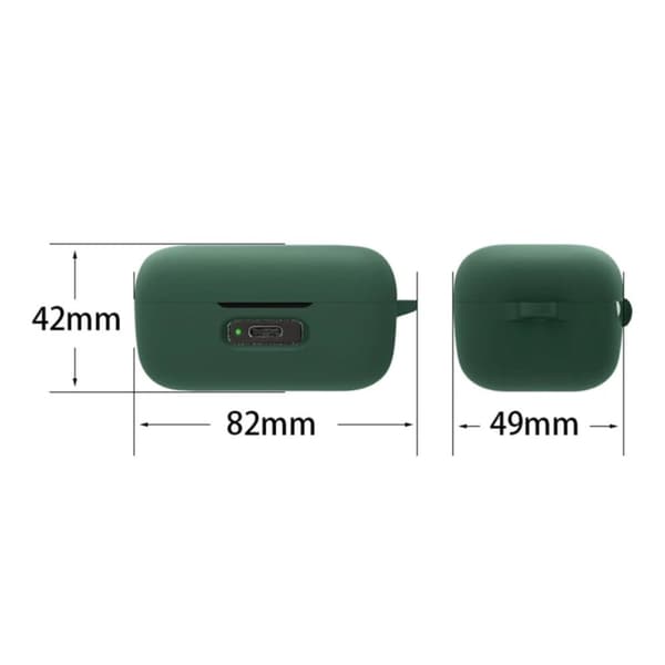 Sennheiser Momentum True Wireless 3 silikonfodral med spänne - Svart