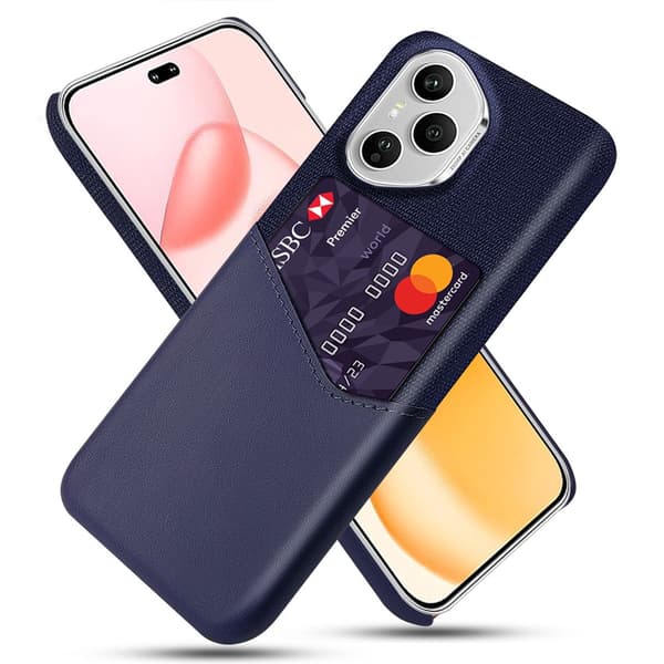 Bofink Honor 400 Pro cover med kortholder - Blå