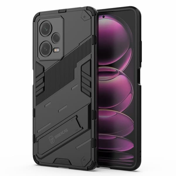Støtsikkert hybriddeksel for Xiaomi Redmi Note 12 Pro - Svart