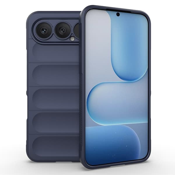 Mjukt greppformat Honor 500 / Honor 500 Pro skal - Mörkblå