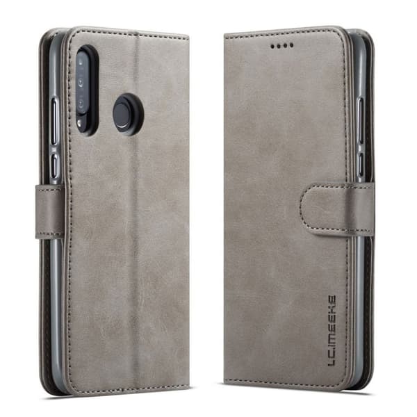 LC.IMEEKE Huawei P30 Lite lompakko suojakotelo - Harmaa