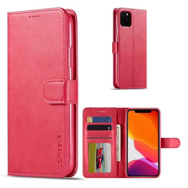 LC.IMEEKE iPhone 11 Pro flip etui - Rød