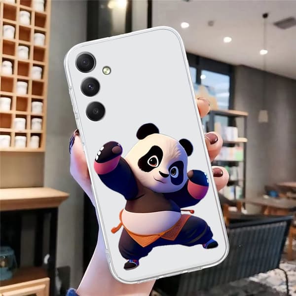 Imagine Samsung Galaxy A17 cover - Panda