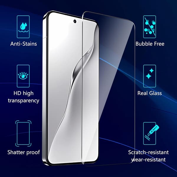 Xiaomi 15 kosketusherkkä ja temperoitu suojalasi