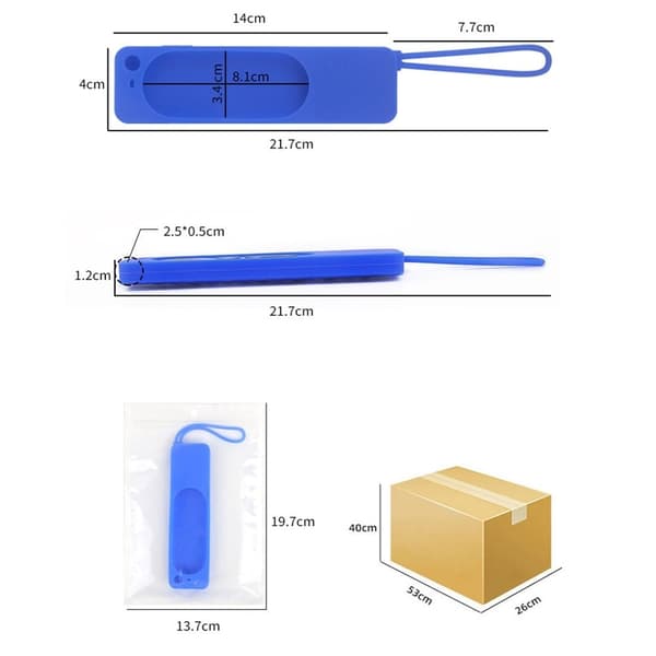 Apple TV 4K (2021) silikoneovertræk - Sort