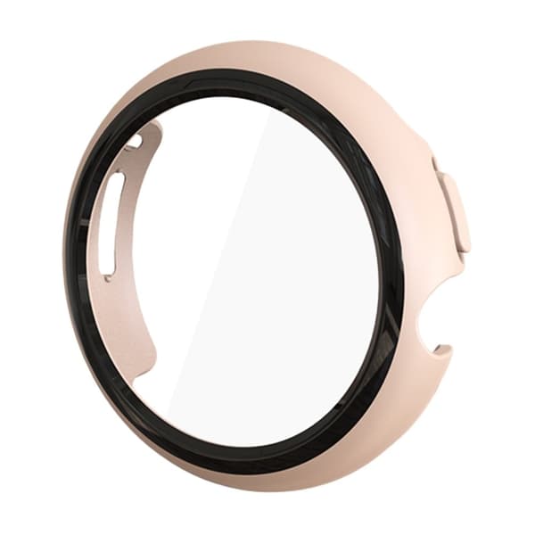 Google Pixel Watch cover with tempered glass - Pink