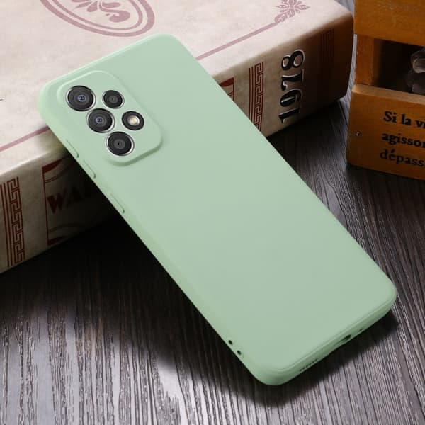 Matte Liquid Samsung Galaxy A33 5G silikone cover - Grøn