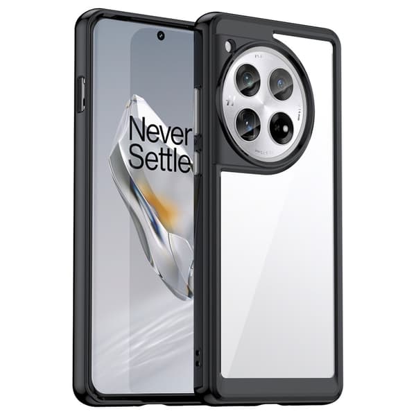 OnePlus 12 smart akryl cover - Sort