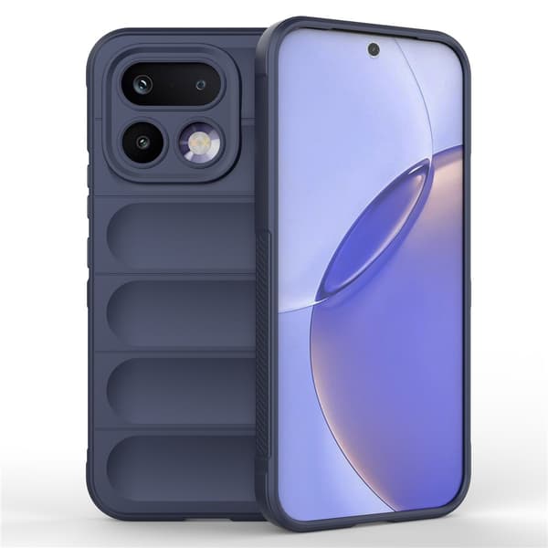 Blødt grebsformet Realme 16 Pro cover - Mørkeblå
