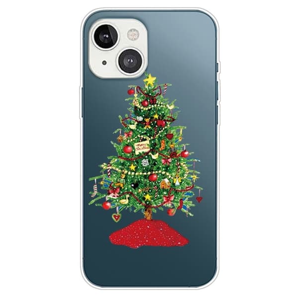 Julfodral till iPhone 14 Plus - Julgran Med Presenter