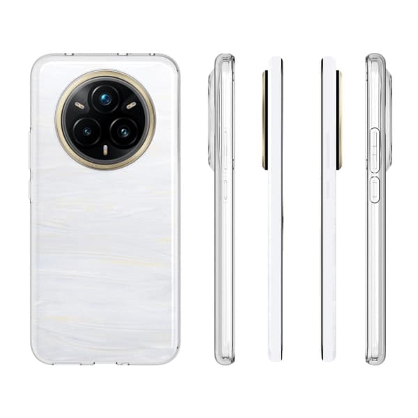 Erittäin ohut läpinäkyvä kotelo Realme 14 Pro Plus