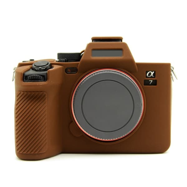 Sony A7 IV silikonisuojus - Kahvi