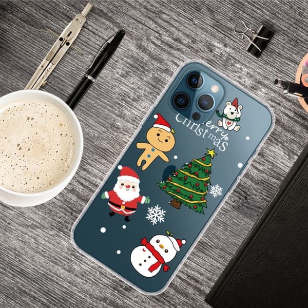 Julfodral till iPhone 14 Pro Max - Tecknad Jul