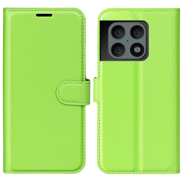 Classic OnePlus 10 Pro Flip Etui - Grøn