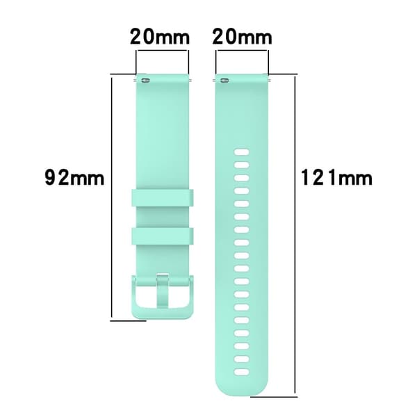 Garmin vivoactive 5 Silikone urrem 20mm Quick Release udskiftningsrem - Grå