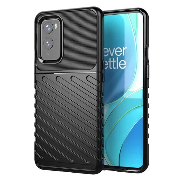 Thunder OnePlus 9 Etui - Sort