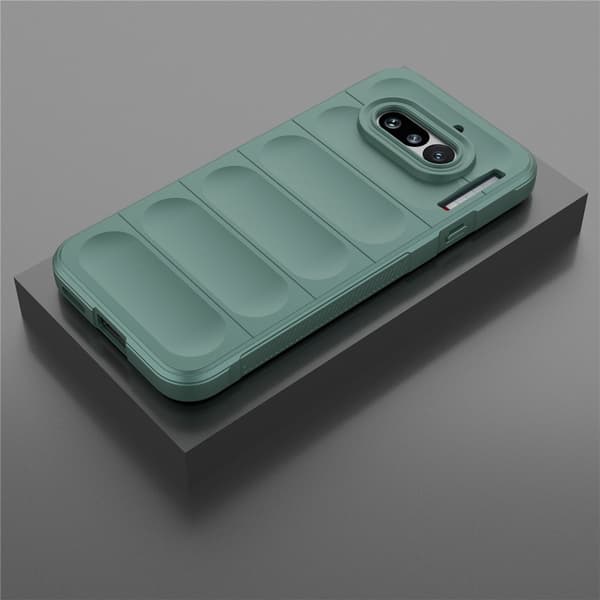 Blødt grebsformet Nothing Phone (4a) cover - Grøn