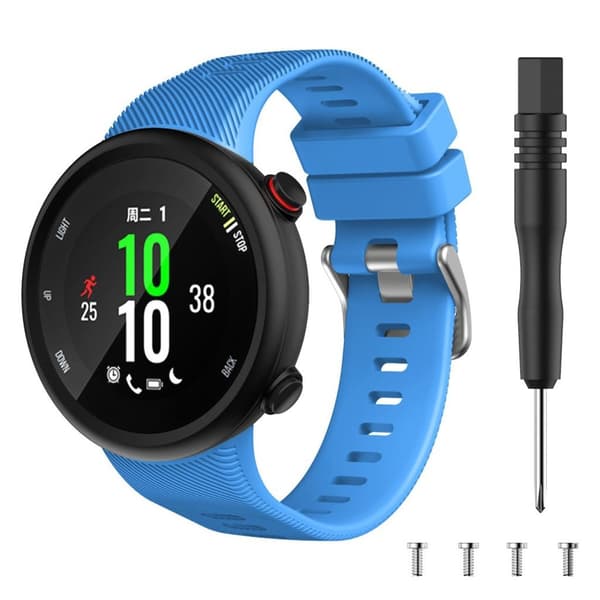 Garmin Forerunner 45 cool silikone Urrem - Himmelblå