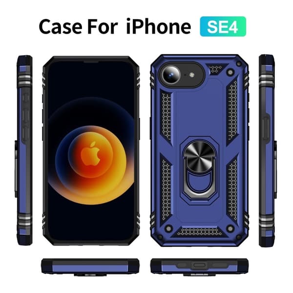 Bofink Combat iPhone 16e kotelot - Sininen