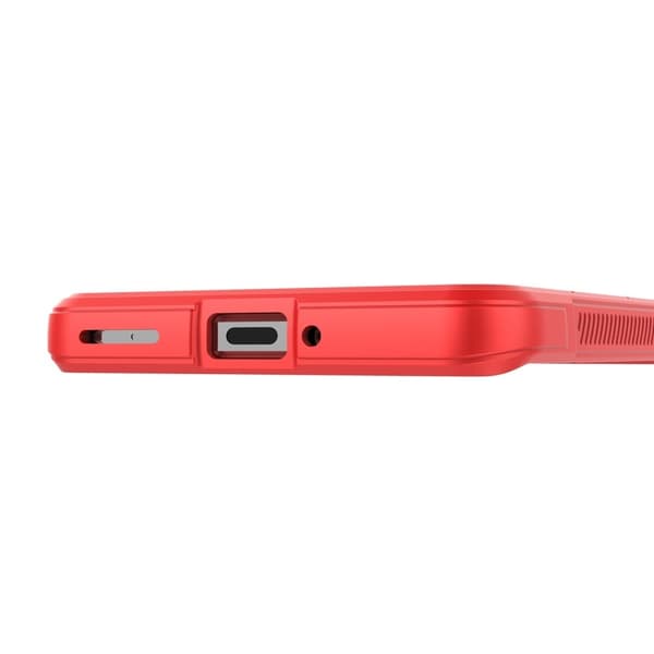 Blødt grebsformet cover til OnePlus 11 - Rød