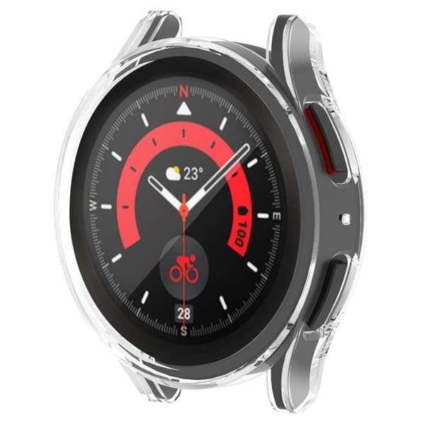 Samsung Galaxy Watch 5 Pro mittakaava design kansi - Läpinäkyvä