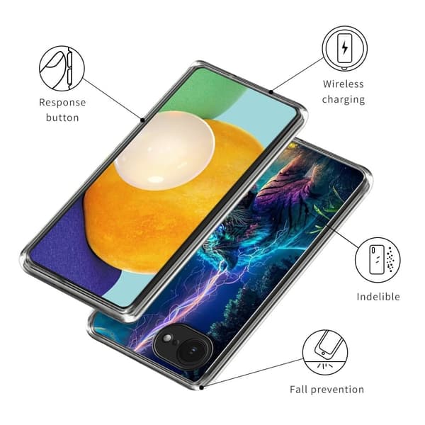 Vibe iPhone 16e cover - Lyn Tiger