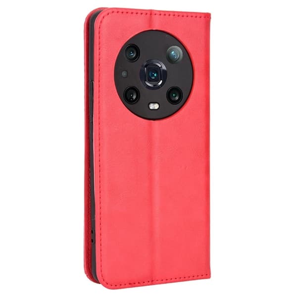 Bofink Vintage Honor Magic4 Pro nahkakotelo - Punainen