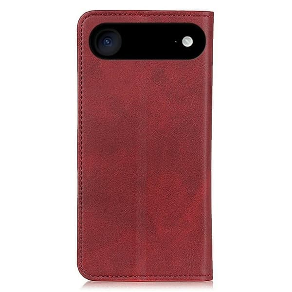 Äkta läder iPhone Air fodral - Röd